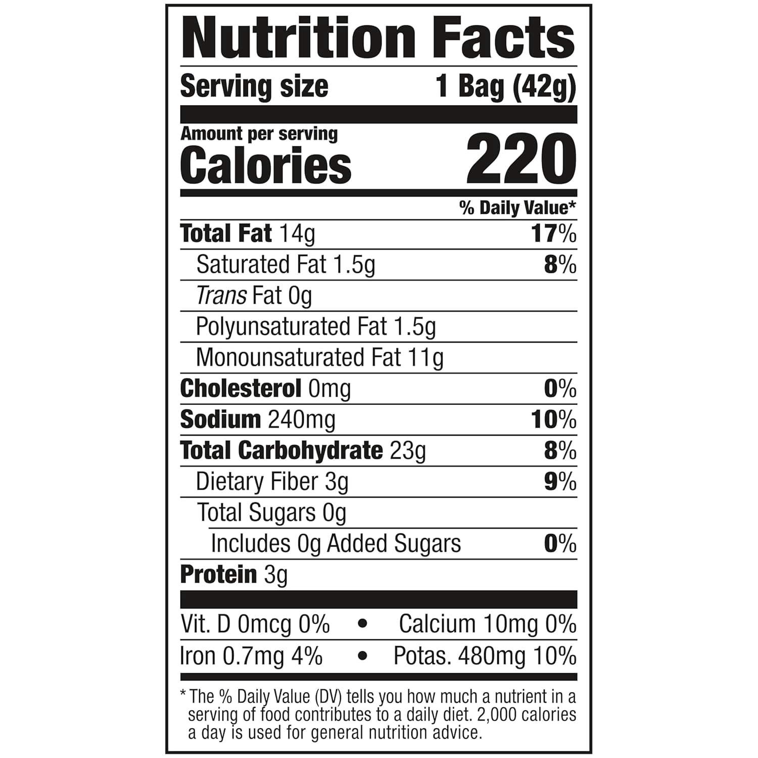 Kettle Brand Potato Chips - Sea Salt and Crushed Black Pepper - Case of 24 - 1.5 oz.