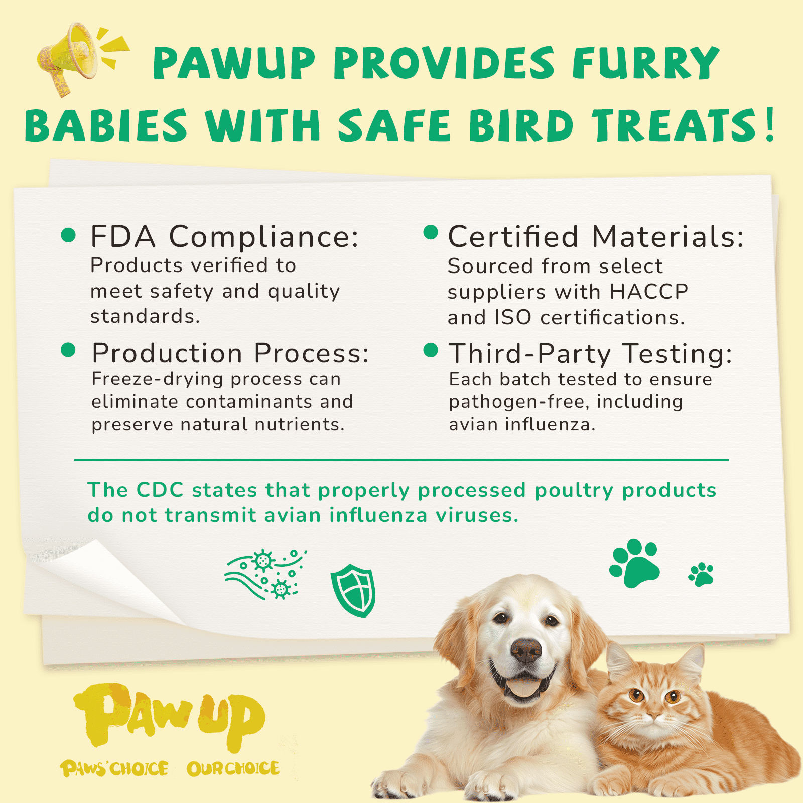 (2 pack) PAWUP Chicken Liver Freeze Dried Dog and Cat Treats, Single Ingredient, Grain Free, No Additives, High Protein Dog Toppers for Training, 4.6oz