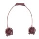thumbnail image 2 of Portable Neck Fan Dual Head Bendable Wearable USB Rechargeable Hand Free Mini Hanging Fan for Office Travel Russet Red, 2 of 5