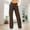 Brown, variant on SNKSDGM Women's Plus Womens Linen Pants Long Length Tall 34 Inseam Black Dress Pants Women Work Women's Casual Mid Waist Cargo Jeans Stretch Wide Leg Denim Pants with Pockets