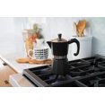 thumbnail image 3 of Cafetera Bellemain para 3 tazas, aluminio, negra, 3 of 6