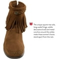 thumbnail image 4 of Minnetonka Women's Back-Zip Boot,Dusty Brown,5 M US, 4 of 7