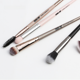 thumbnail image 3 of Juego de 12 brochas de maquillaje, herramientas de maquillaje portátiles, juego completo de brochas para sombras de ojos, diseño de bolsa OPP, buen material, juego de viaje compacto, 3 of 4