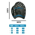 thumbnail image 4 of Synergy Hand Paddles for Swim Training (Crystal, Small), 4 of 7