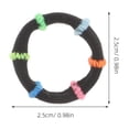 thumbnail image 2 of FUTUREORYY 150pcs Small Multicolor Hair Bands Rubber Spring Colors Elastic Durability for Girls Everyday Use, 2 of 7