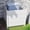 2pcs-White, variant on 2-Panel Outdoor Vinyl Privacy Screen 50"W x 49"H with Rustproof Aluminum Posts, No-Dig Air Conditioner Fence, Multi-Purpose Enclosure for Trash Cans Pool Equipment Garden Yard