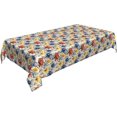 thumbnail image 1 of Rectangle Tablecloth 60 x 90 Inch, Bouquets Wildflowers Rectangle Table Protector Heat Resistant Table Cloths Polyester Table Cover for Daily Use Kitchen Dining Party Wedding, 1 of 1