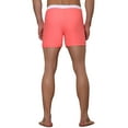 thumbnail image 3 of Unique Bargains Men's Summer Surfing Contrast Color Drawstring Waist Beach Board Shorts 34 Pink, 3 of 5