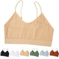thumbnail image 2 of Fengactive Seamless Straps Bras for Women Everyday Basic Sleeping Bra V-Neck Padded Sports Bras, 2 of 6