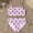 Pink, variant on Girls Swimsuits Bow Print Bikini 2 Piece Set Sweet Cute for Girls Beach Swimming Casual Lightweight Comfortable Swimwear Size 11-12Y