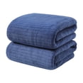 thumbnail image 2 of Xoxingysm Towel Coral Velvet Towel for Adult Daily Use At Home Absorbent Dry Hair Towel That Does Not Hair Beach Towel Strip Patterned Bath Towel 70*140Cm, 2 of 8