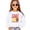 White Sweatshirt, variant on Trendy Game Day Sweatshirt for Women, Teens, and Kids Red & Yellow Girly Football Sweater White Sweatshirt Adult X-Large