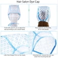 thumbnail image 2 of 4pcs Hair Dyeing Hair Highlighting Caps with 4pcs Hair Coloring Brushes, 2 of 7