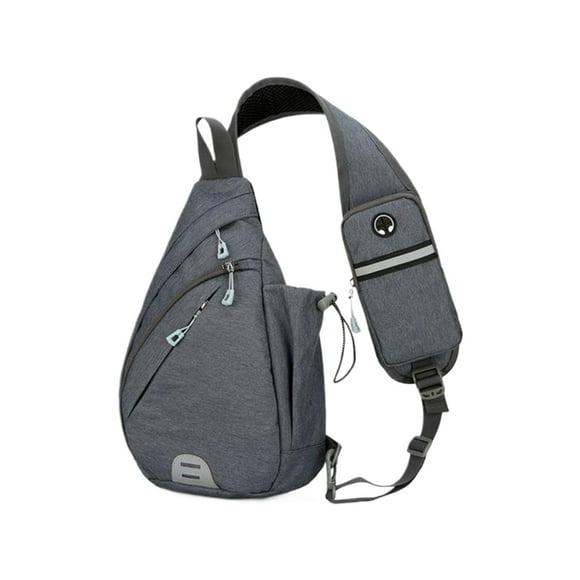 Wosthever Cómodo bolso bandolera Estilo sencillo para mayor comodidad Bolso bandolera Bolso bandolera Versátil Ropa Deportiva, Zapatos gris claro