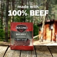 thumbnail image 2 of Jack Link’s Beef Jerky, Peppered, 100% Beef, 9g of Protein per Serving, 2.85 oz Bag, 2 of 14