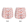 thumbnail image 3 of KLL Floral butterfly Pattern Shorts Women,Athletic Shorts High Waisted Running Shorts Pocket Sporty Short Gym Elastic Workout Shorts-XX-Large, 3 of 7