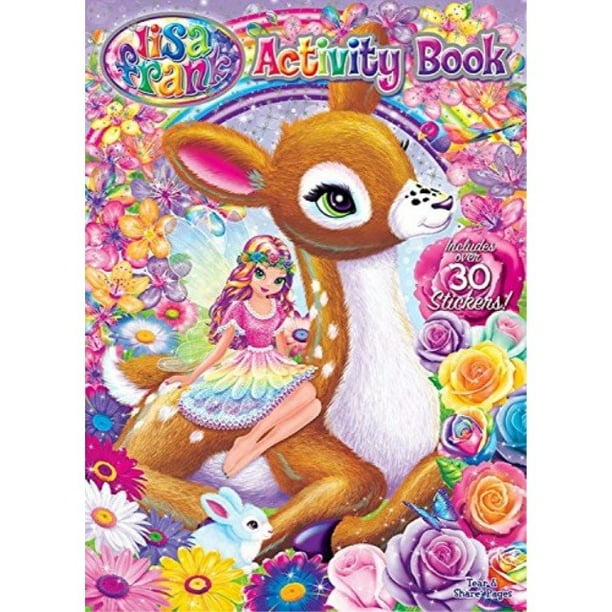 Download Bendon Lisa Frank Activity Book with Stickers - Walmart ...