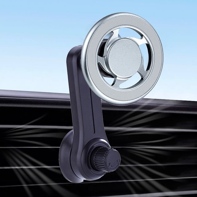 Soporte magnético para teléfono móvil de coche, súper estable y mejorado con soporte giratorio de 360 grados. Soporte universal para todos los teléfonos.