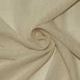 thumbnail image 6 of Archaeo 2-Pack Slub Textured Linen Blend Cafe Curtain Pair, 56"W X 24"L, Linen, 6 of 8