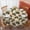 Monster Cartoon Truck, variant on Monster Cartoon Truck Beige Pattern Round Tablecloth 70"x70", Wrinkle Resistant Wipeable Table Cover for Kitchen Dining Room Picnic Patio and Party