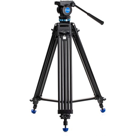 UPC: 6931747317530 | Benro KH25P Video Tripod with Head  11lb Payload  Continuous Pan Drag  Anti-Rotation Camera Plate (KH25P)
