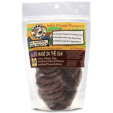 - Happy Howie 2 in. Beef Burgers, 4 oz.