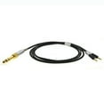 thumbnail image 2 of Audio Cable for Audio-Technica ATH-R70x, Headphone Extension Replacement Cable 6.35/3.5mm Male to 2 x 2.5mm Male, 2 of 3