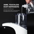 thumbnail image 4 of leyfeng Pulverizador automático de alcohol Dispensador de jabón automático Tipo de pulverización Dispensadores de jabón sin contacto de 300 ml con sensor IR, 4 of 8
