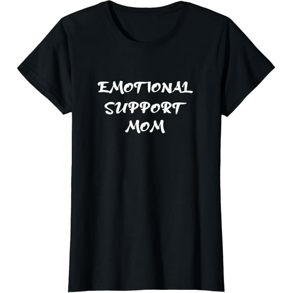 Emotional Support Mom Caring Mother T-Shirt100% cotton