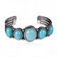 thumbnail image 1 of Pulsera Montana West RCW-WH02TQ Brazalete de Turquesa 20x4 cm, 1 of 8