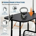thumbnail image 2 of EDTara ExploreHorizon 36"/46" Professional Dog Grooming Table w/Adjustable Arms - 330Lb Static Capacity | Portable Grooming Station w/Nooses, Mesh Tray | for Small/Large Dogs, 2 of 7