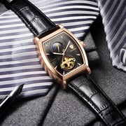 Tevise Top Automatic Self-winding Watch Men Tourbillon Mens Mechanical Watches Skeleton Male Sport Wristwatch Relogio Masculino 8383D