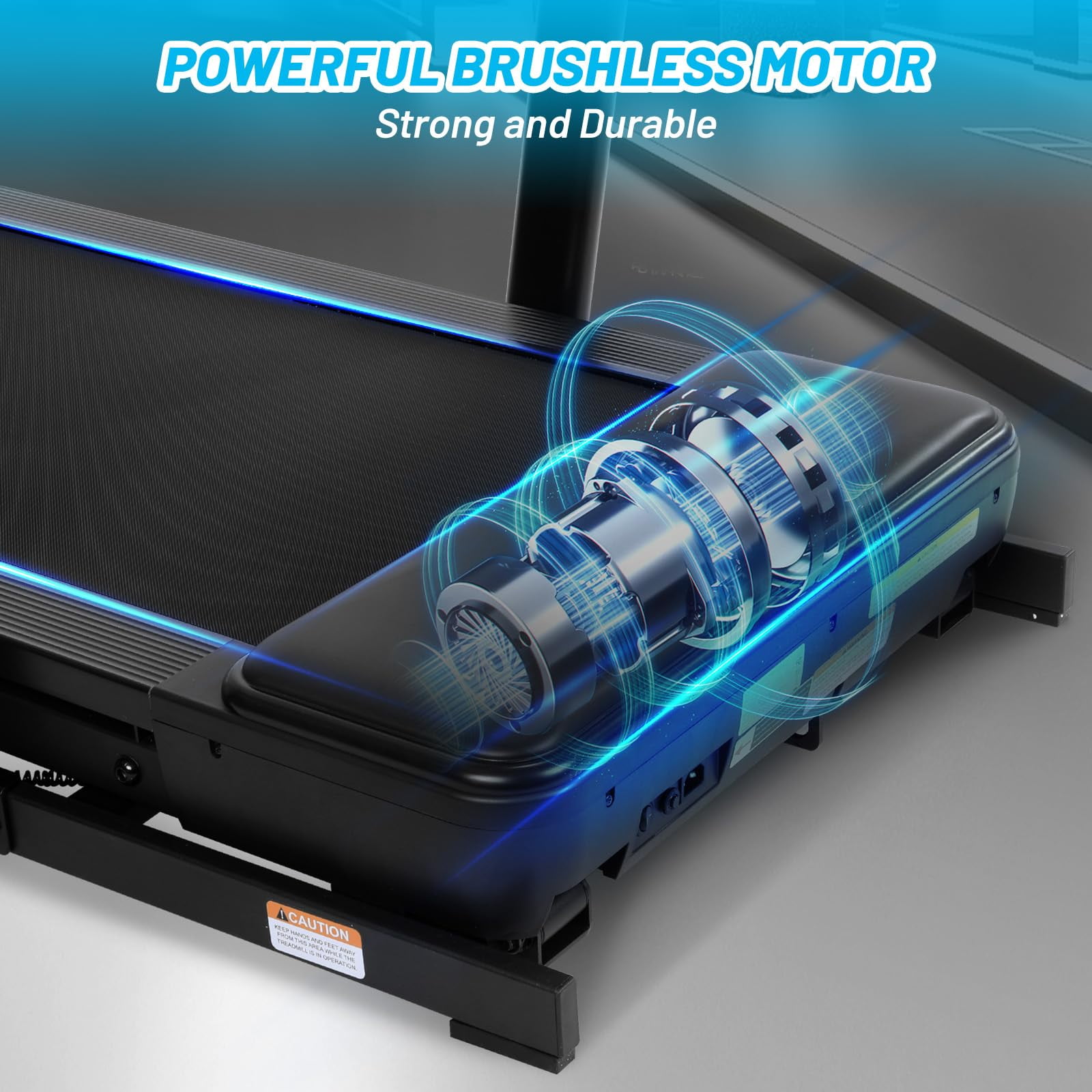 Towallmark 3.5HP Foldable Treadmill with 12% Auto Incline, Foldable Compact Walking Treadmill, Uphill & Downhill Running Mode, 350 LBS Capacity, Slope Range -3 to +15, Speed 1-20 km/H, APP Control