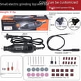 thumbnail image 5 of 3mm Compact Electric Grinder Kit with Induction Motor - Factory-Adjustable Speed, 250V+ High Voltage, AC/DC Plug-in Power for Precise Electrolysis Grinding Tasks (US 110V Standard Configuration), 5 of 5