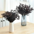 thumbnail image 4 of Fake Flowers, 10 Bundles, Faux Flowers, Breath Artificial Gypsophila Silk Flowers Bulk, Artificial Flowers for Outdoors, Christmas Decor (Blue), 4 of 4