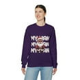 thumbnail image 6 of My Man Santa Unisex Heavy Blend™ Crewneck Sweatshirt, 6 of 7