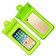 thumbnail image 2 of tamizeot Phone Waterproof Bag 3-layer Sealed Universal Solid Screen Outdoor Seaside Swimming Pool Pouch Accessories Green 1Set, 2 of 6