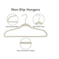 thumbnail image 5 of Hanger Velvet Hangers Clothes Heavy Duty Non Slip Hangers 30 count Multicolor, 5 of 8