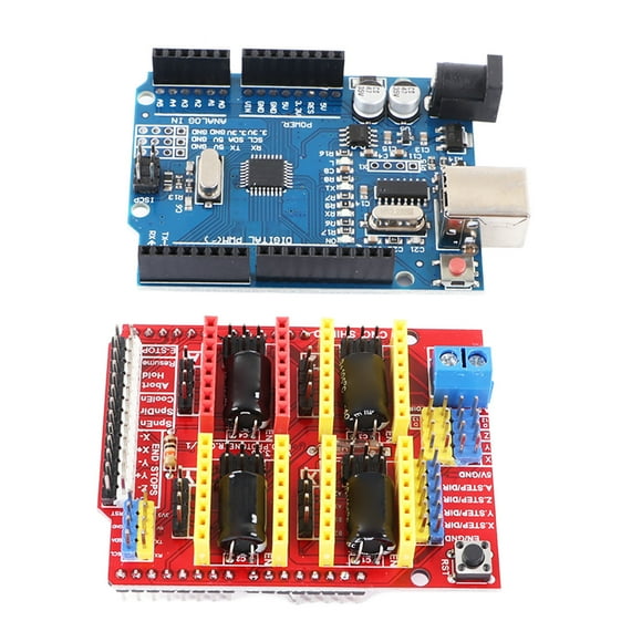 CNC Machine Expansion Board, DRV8825 Driver 3D Printer Accessory Kit for Upgrade