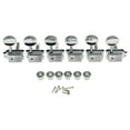 thumbnail image 2 of BELOVING 6 Pieces Retro Electric Guitar Tuners Split Shaft Easily Install Tuning Pegs Silvery, 2 of 10