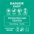 thumbnail image 6 of Badger Baby Mineral-Based Sunscreen Cream, SPF 40, Zinc Oxide, Reef-Safe, 2.9 fl oz, 2 Pack, 6 of 7