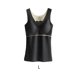 thumbnail image 2 of Minnieouse Ropa interior térmica de invierno para mujer, Top de alta elasticidad para mantener el calor, chaleco básico adelgazante informal, accesorio de Camisetas sin mangas Negro L Minnieouse AP013374-01, 2 of 6