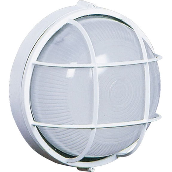 AC5661BK-Artcraft Lighting-One Light Large Round Wall Sconce-10 Inches Wide-Black Finish