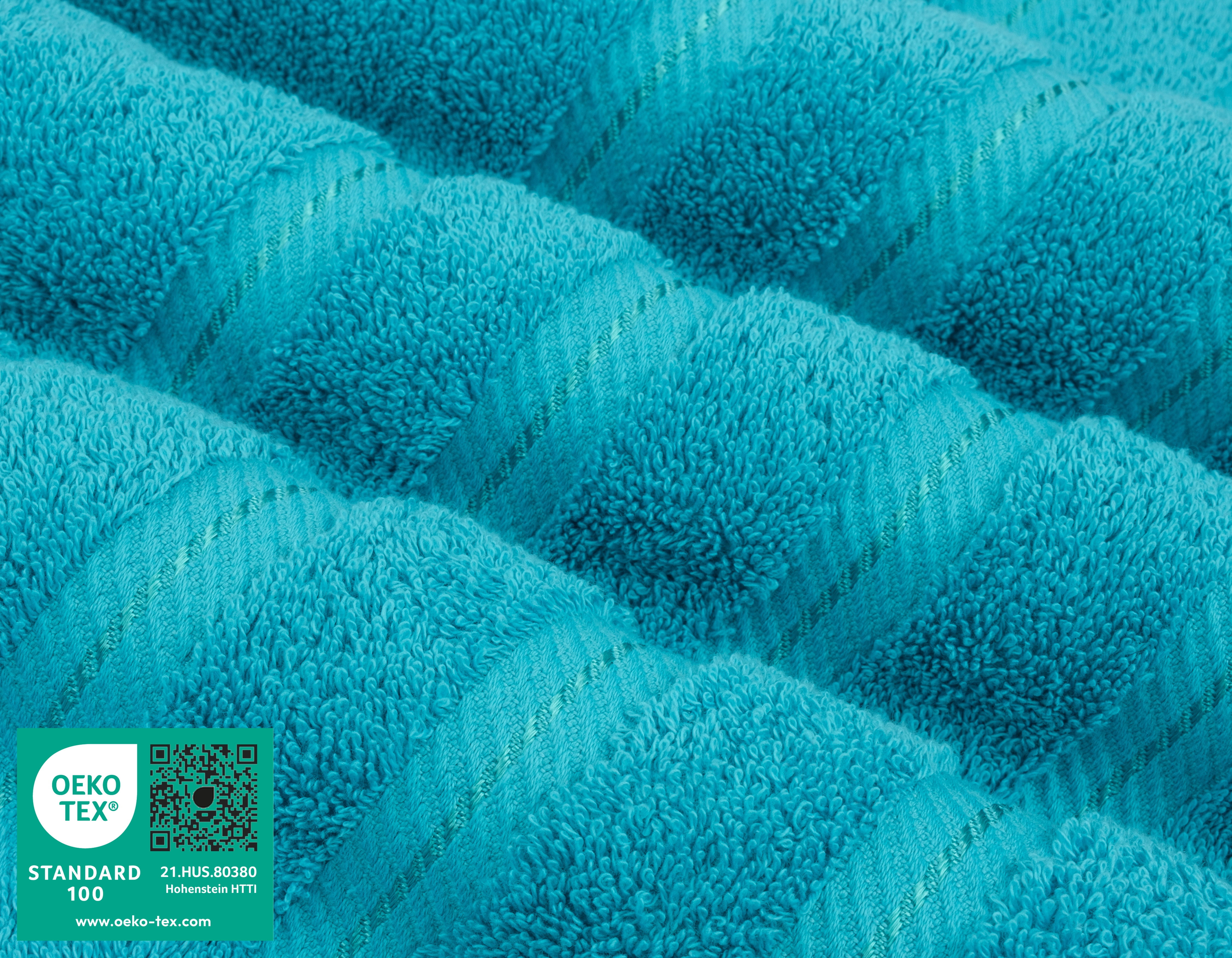 American Soft Linen Luxury 4 Piece Bath Towel Set, 100% Cotton Turkish Bath Towels for Bathroom, Aqua Blue
