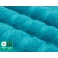 thumbnail image 6 of American Soft Linen Luxury 4 Piece Bath Towel Set, 100% Cotton Turkish Bath Towels for Bathroom, Aqua Blue, 6 of 9