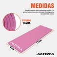 thumbnail image 2 of Tapete Para Yoga Extra Grueso 1.4 cm Altera TYE0518 Fitness 173 x 61cm, 2 of 9