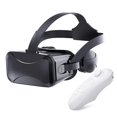thumbnail image 1 of Auriculares Vr compatibles con gafas universales de realidad virtual: reproduzca sus mejores juegos móviles, películas 360 con nuevas gafas Vr 3D suaves y cómodas, Bl, 1 of 5