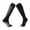 Black, variant on Soccer Socks Adults Anti Slip Soft Elastic Over Knee Long Socks Breathable Athletic Socks for Men White One Size