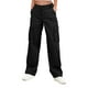 thumbnail image 1 of Pantalones cargo Gracyoga 2025 para mujer de cintura alta, color negro, 1 of 6