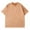 Khaki, variant on WREESH Men's Solid Color Round Neck T-Shirt Casual Pullover with Short Sleeves, Solid Fashion Top Gray